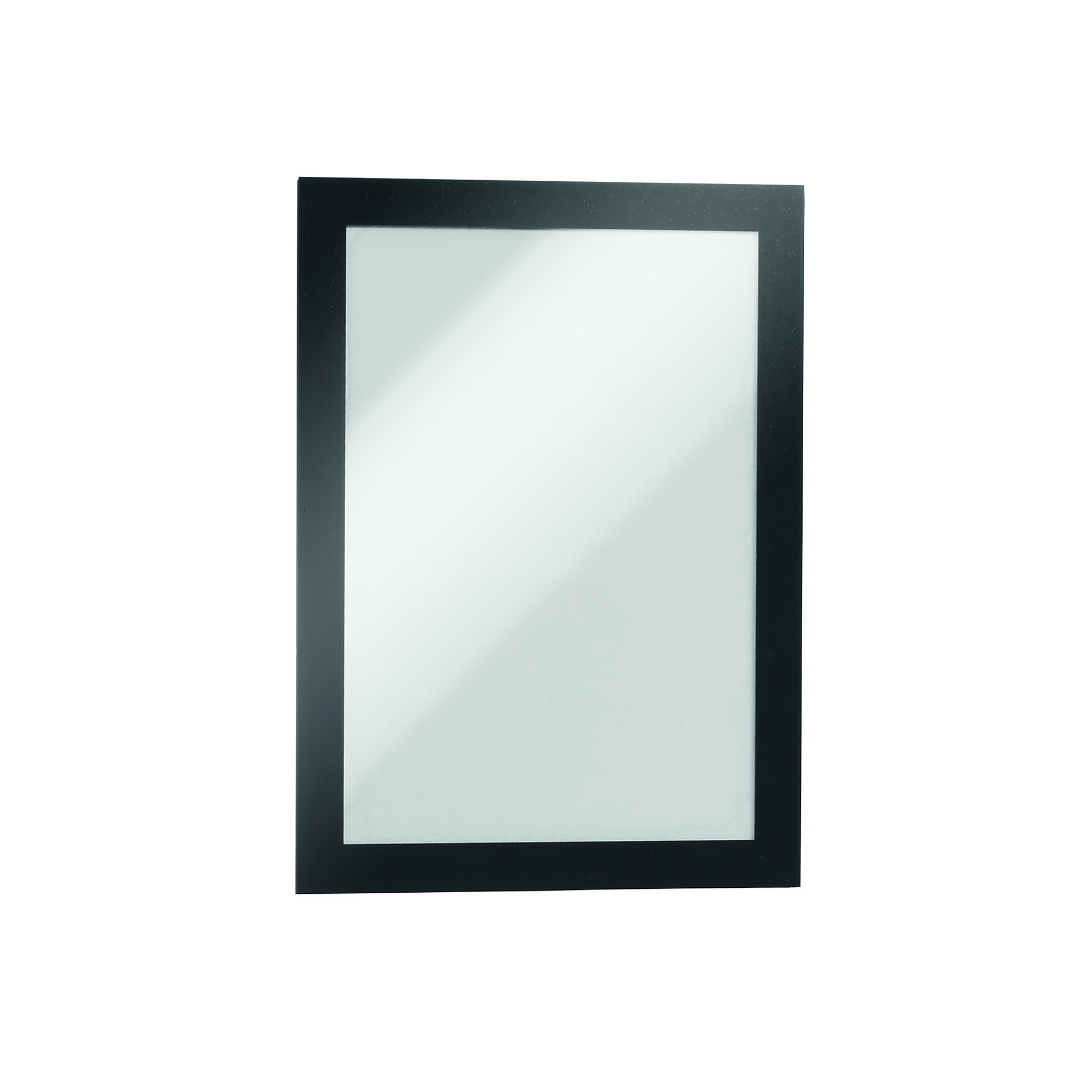 Durable, DURAFRAME Self-Adhesive, Half-Letter Black - 2 pk, Color Finish Black, Model# 491301